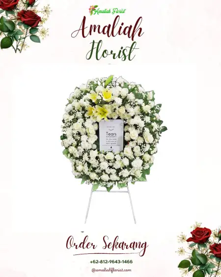 Krans Bunga Duka Sedari